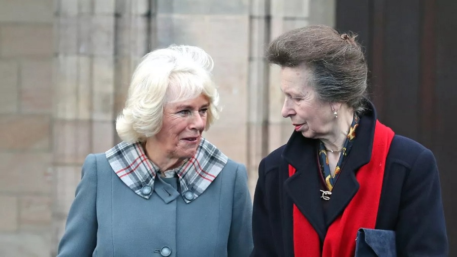 Queen Camilla and Princess Anne