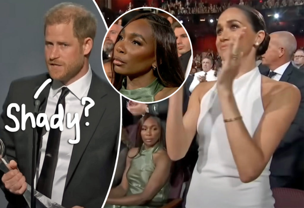 Did Venus Williams SNUB Prince Harry At ESPYs?!