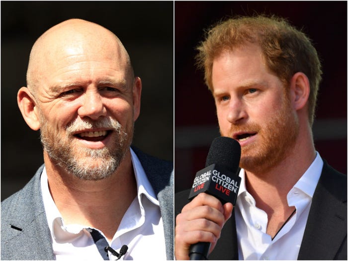 Mike Tindall Says He Punched Prince Harry to See Bodyguards' Reaction - Business Insider