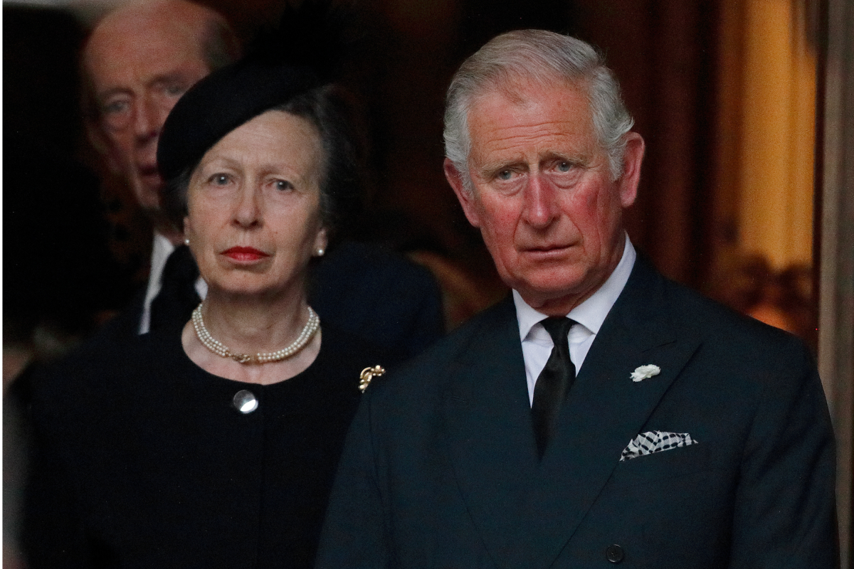 Princess Anne and King Charles III