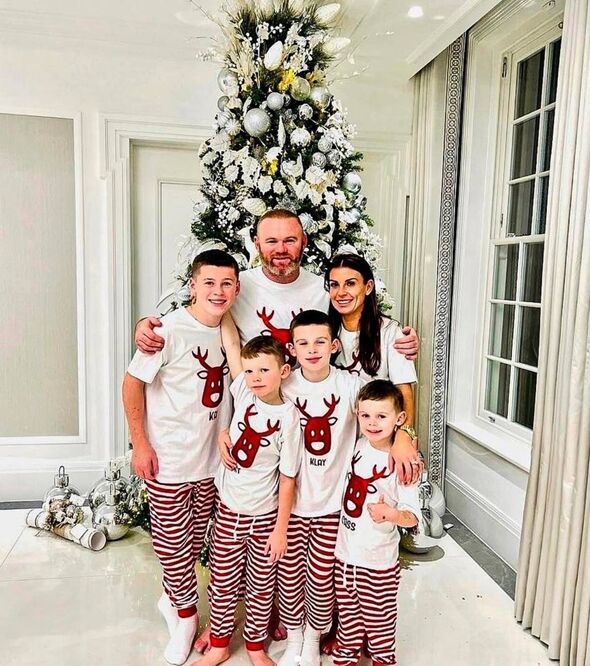 The Rooneys at Christmas,