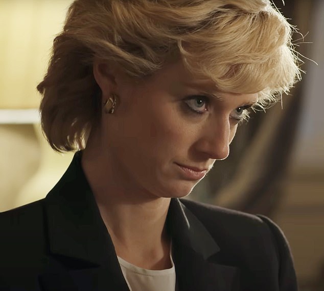 Australian Elizabeth Debicki came pretty close to embodying Diana' during her performance as the Princess on The Crown - as she mimicked her stare