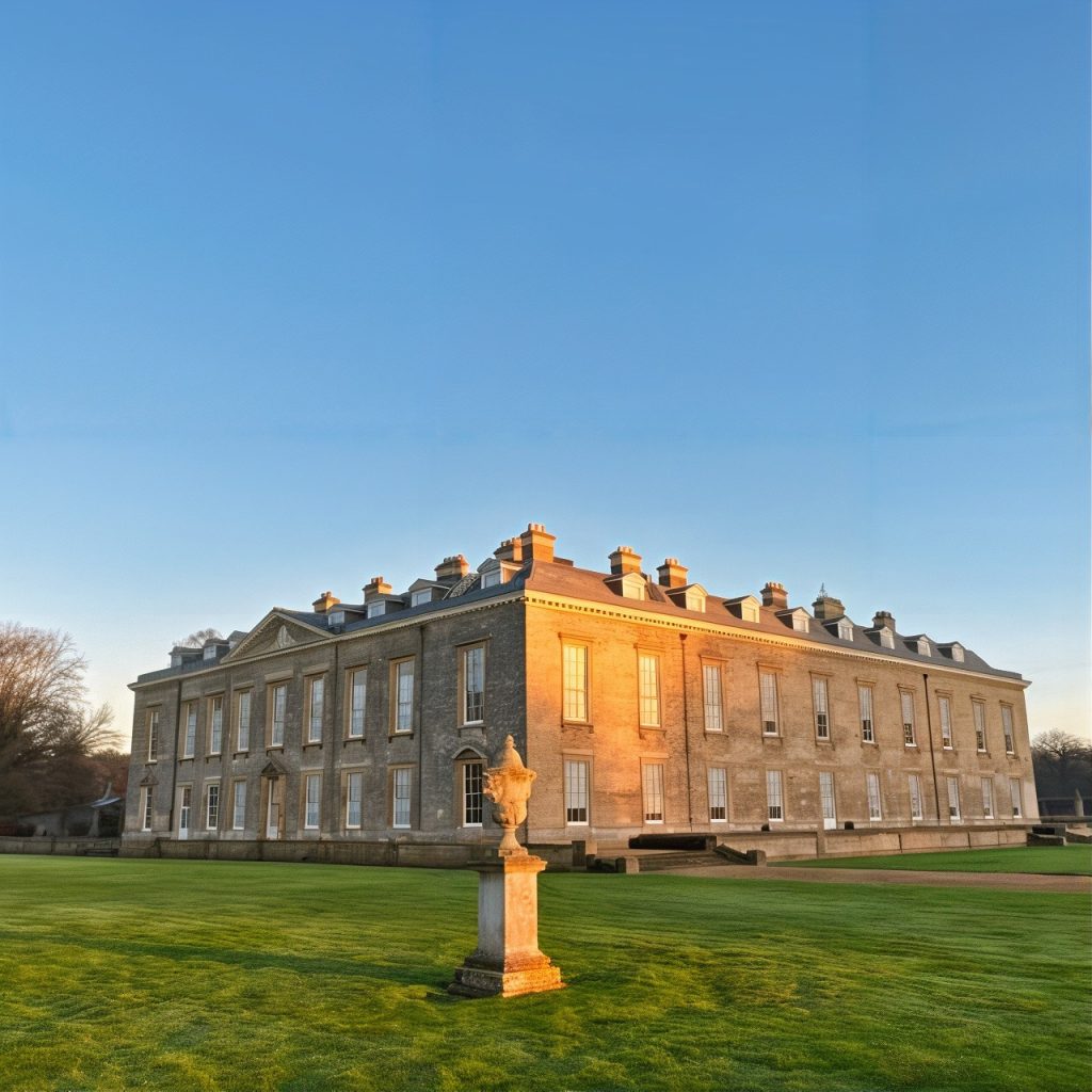 Side View of Althorp Estate in Northampton