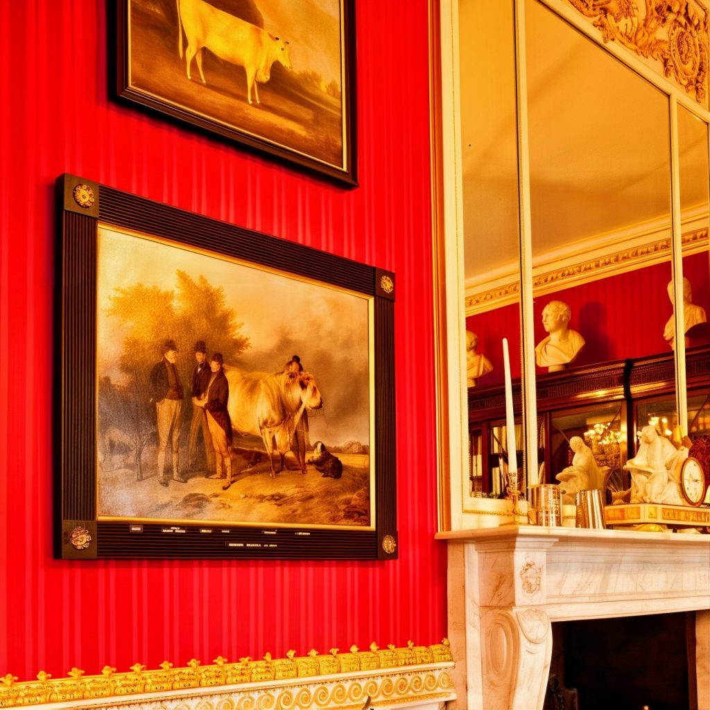 South Drawing Room in Althorp Estate in Northampton