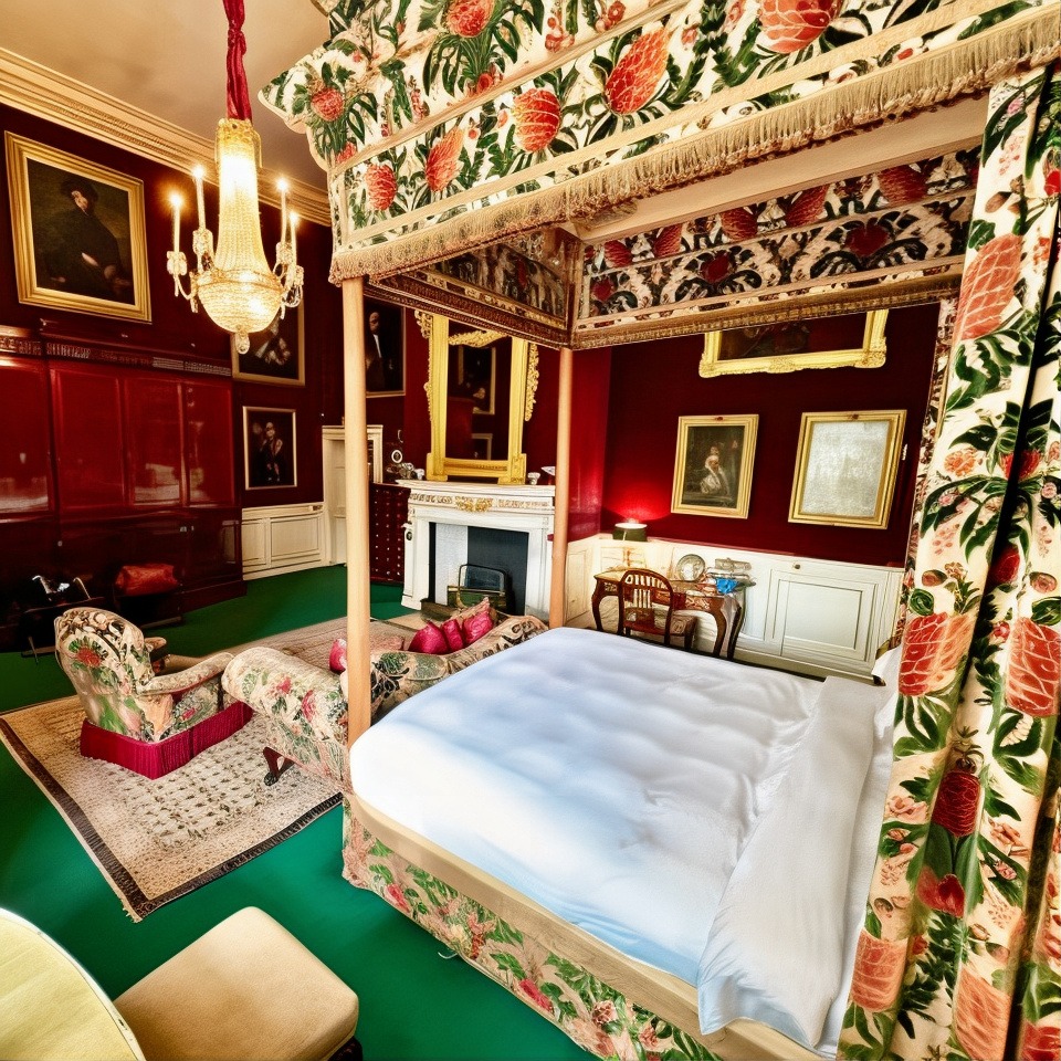 Bedroom in Althorp Estate in Northampton