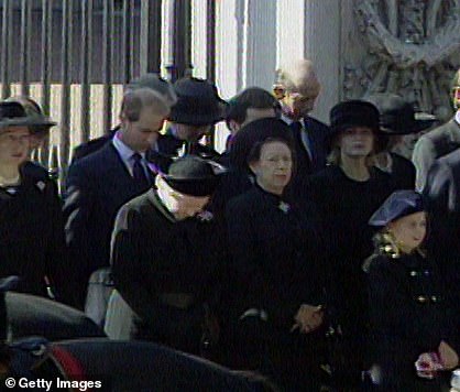 The simple gesture marked one of the most powerful moves in the Queen's reign at a time when the Royal Family faced significant pressure